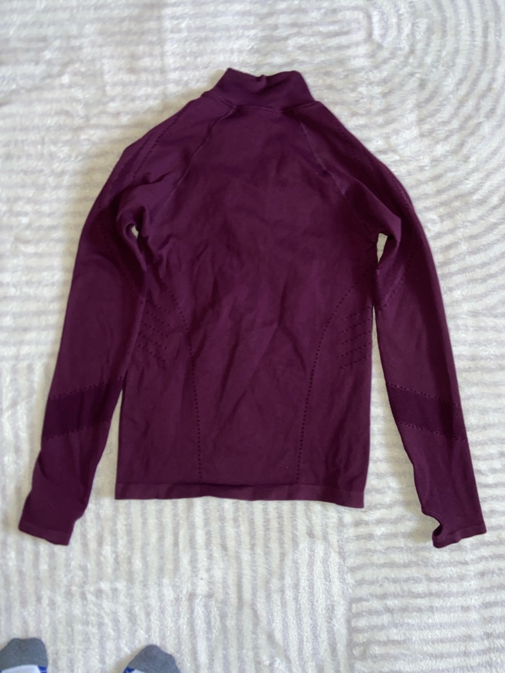 Fabletics Plum Full-Zip Utility Jacket - Picture 5 of 6